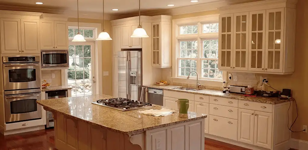 Custom cabinet door installation and kitchen upgrade in Wichita, KS